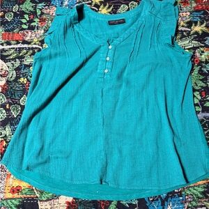 Lane Bryant Teal Blouse